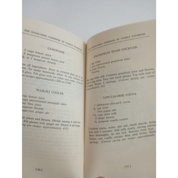 Vintage Cook Book Sugar-Free Cookbook of Family Favorites by William Kaufman - Picture 10 of 10